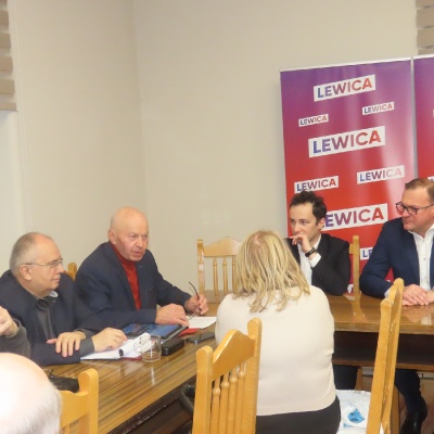 Spotkanie radomskiej  Nowej Lewicy    z  Prezydentem Radomia  Radosławem Witkowskim  i  Wiceprezydentką  Radomia  Martą Michalską-Wilk!